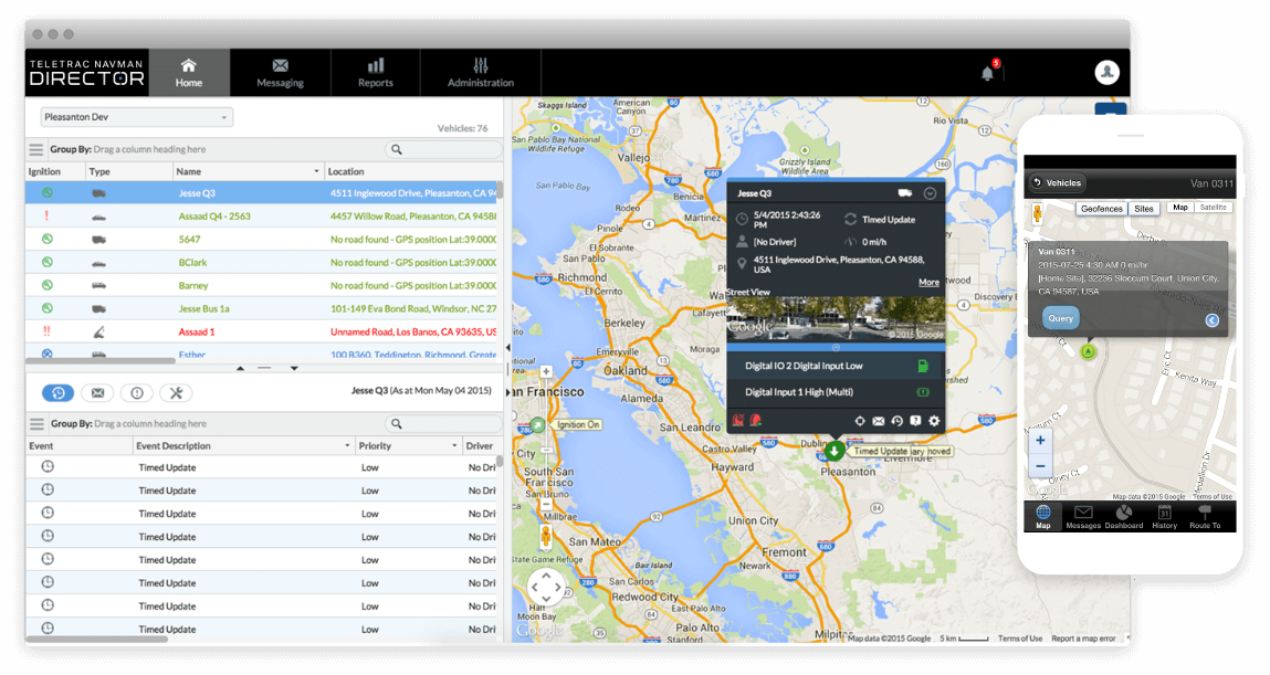 Fleet Management Software Teletrac Navman DIRECTOR™